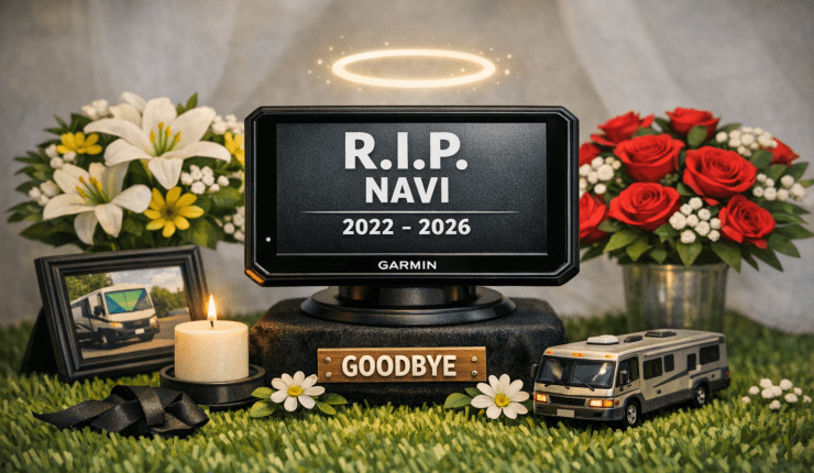 The Untimely Passing of NAVI, Our Garmin RV&nbsp;GPS